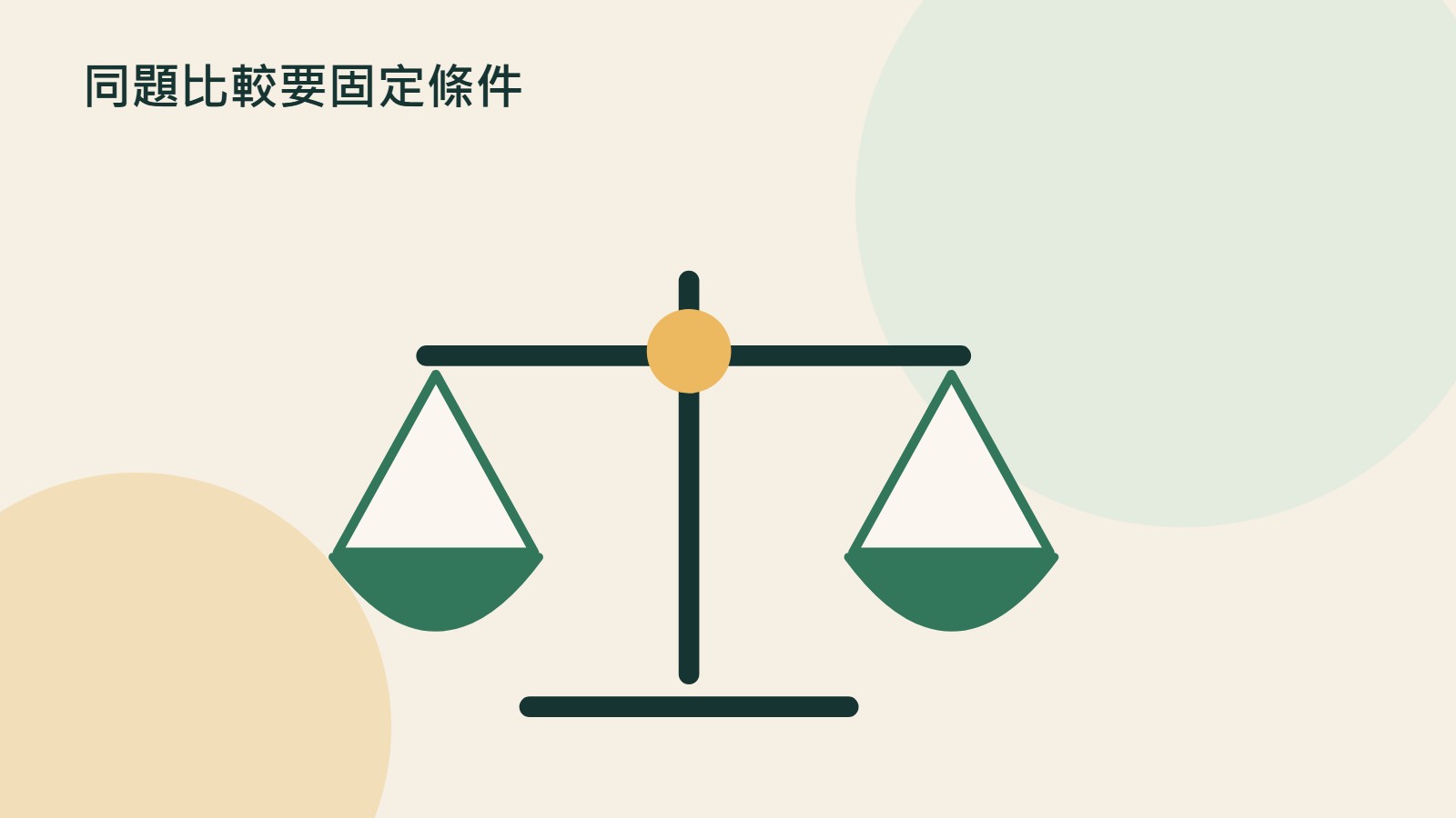 同題比較要固定條件的原創插畫,以文件、裝置與流程等物件呼應同題操作與評分方法;非產品介面。