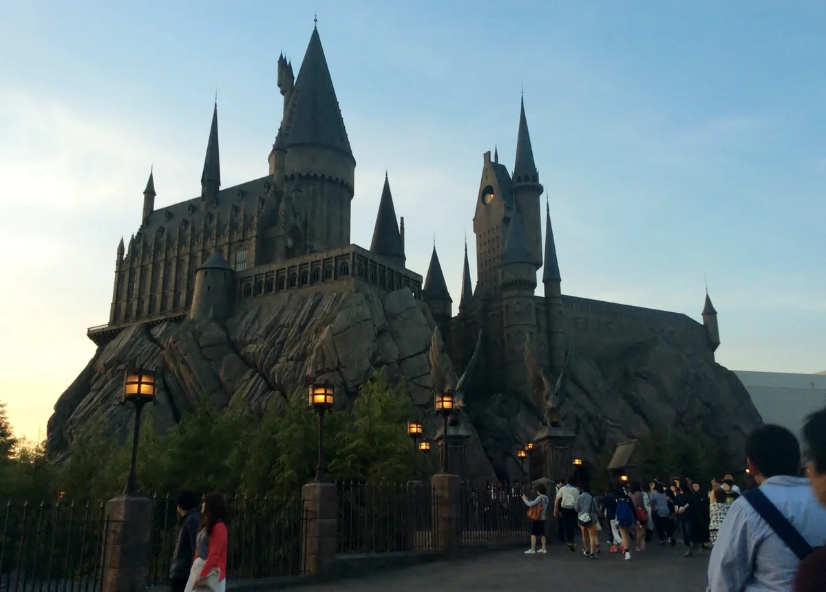 Hogwarts Castle in The Wizarding World of Harry Potter at Universal Studios Japan